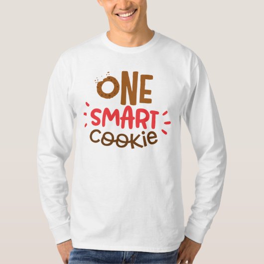 Eén Smart Cookie Cookie Cookie Cookft of Cadeau Sc T-shirt (Voorkant)