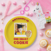 Eén Smart Cookie gepersonaliseerde afstudeerfeest Papieren Bordje (Feest)