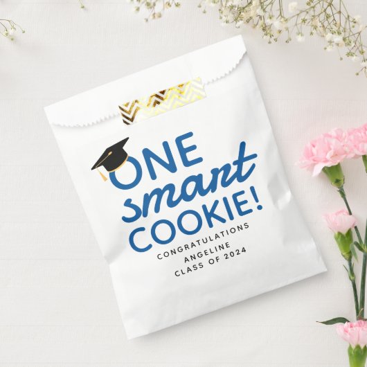 Een Smart Cookie Graduation Party-feest Bedankzakje (Gezegeld)