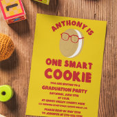 Eén Smart Cookie Kinderafstudeerfeest Kaart
