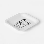 Een Smart Cookie Klasse van 2024 Afstuderen Papieren Bordje (Gebogen)