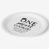 Een Smart Cookie Klasse van 2024 Afstuderen Papieren Bordje (Gekanteld)