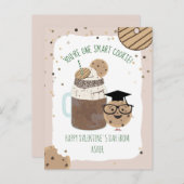 Eén Smart Cookie & Milkshake Classroom Valentijn Briefkaart (Voorkant / Achterkant)