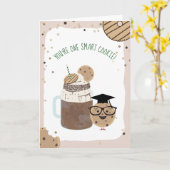 Eén Smart Cookie & Milkshake Classroom Valentijn Kaart (Gele Bloem)