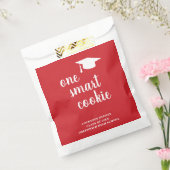 Een Smart Cookie Mortar Board Modern Afstuderen Bedankzakje (Gezegeld)