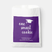 Een Smart Cookie Mortar Board Modern Afstuderen Bedankzakje (Voorkant)