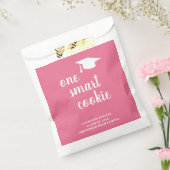 Een Smart Cookie Mortar Board Modern Afstuderen Bedankzakje (Gezegeld)