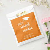 Een Smart Cookie Mortar Board Modern Afstuderen Bedankzakje (Gezegeld)