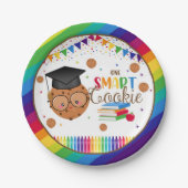 Eén Smart Cookie Paper-Bord Papieren Bordje (Voorkant)