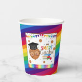 Eén Smart Cookie Party Cups Papieren Bekers (Achterkant)