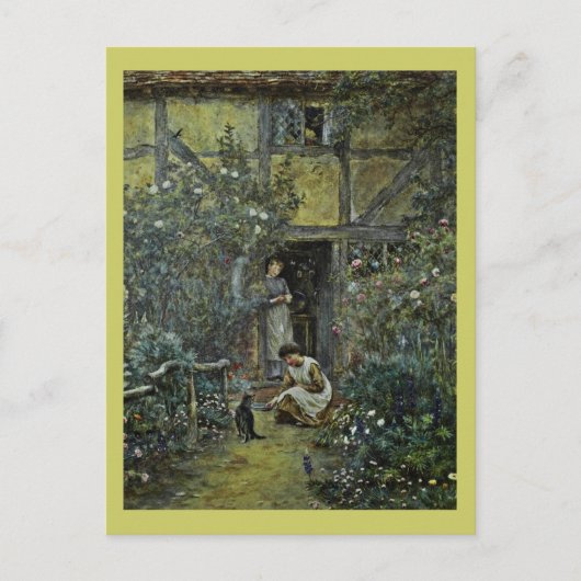 Een smeerlap voor Kat Briefkaart (Voorkant)