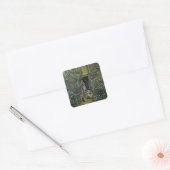 Een smeerlap voor Kat Vierkante Sticker (Envelop)