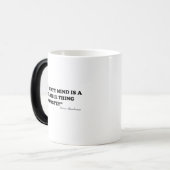 Een smerige gedachte is een verschrikkelijk ding o magische mok (Voorkant links)