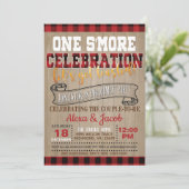 Een S'more Celebration Invitation - Verloving GD Kaart (Staand voorkant)