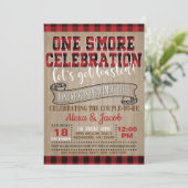 Eén S'more Celebration Invitation - Verloving Kaart (Staand voorkant)