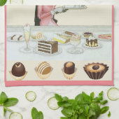 Een snack of een snack. Funny Theedoek (Gevouwen)