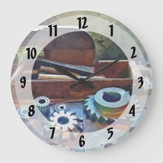 Een snede boven de Rest Grote Klok (Voorkant)