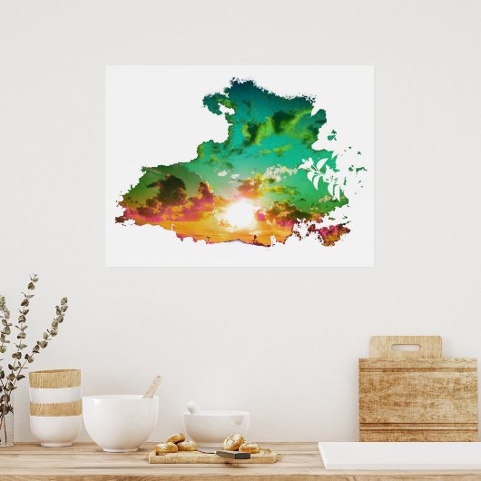 Een snede uit het Poster van het Leven (Keuken)