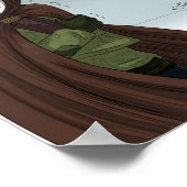 Een sneeuwdag poster (Hoek)