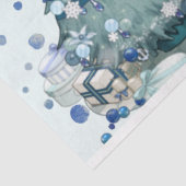 Een Sneeuwkabouter Serie Ontwerp 2 Tissuepapier (Detail)