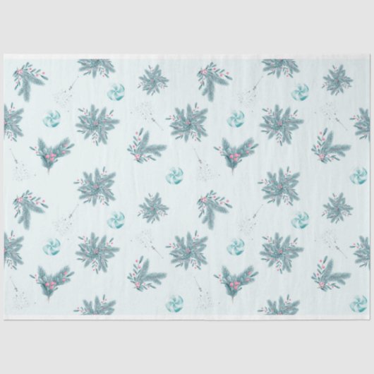 Een Sneeuwkabouter Serie Ontwerp 7 Tissuepapier (Voorkant)