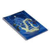 Een Sneeuwman Kerstmis Notitieboek (Rechterzijde)