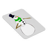 een sneeuwman magneet (Rechterzijde)