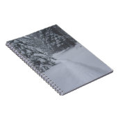 Een sneeuwpad notitieboek (Rechterzijde)