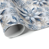 Een sneeuwvlok winter event decor cadeaupapier (Rol Hoek)