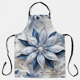 Een sneeuwvlok winter event decor schort