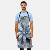 Een sneeuwvlok winter event decor schort (Gedragen)