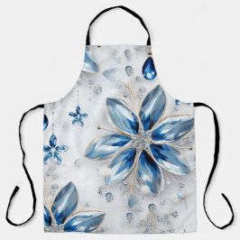 Een sneeuwvlok winter event decor schort