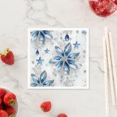 Een sneeuwvlok winter event decor servet (Insitu)