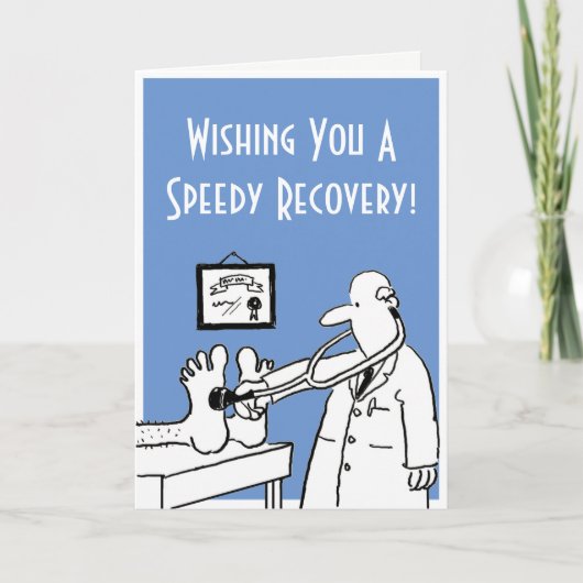 Een snel herstel wensen kaart (Voorkant)