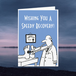 Een snel herstel wensen kaart