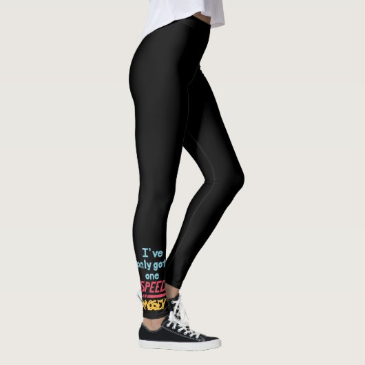 Eén snelheid leggings (Rechts)