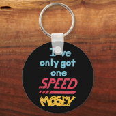 Eén snelheid sleutelhanger (Voorkant)