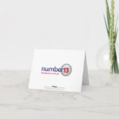 "Een snelle noot..." Notitiekaart (Achterkant)