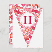 Een Snoep Land Party Flag Bunting Banner Briefkaar Briefkaart (Voorkant / Achterkant)