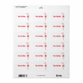 Een snoepriet etiket (Full Sheet)
