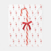 Een snoepriet fleece deken (Voorkant)