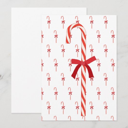 Een snoepriet kaart (Voorkant / Achterkant)