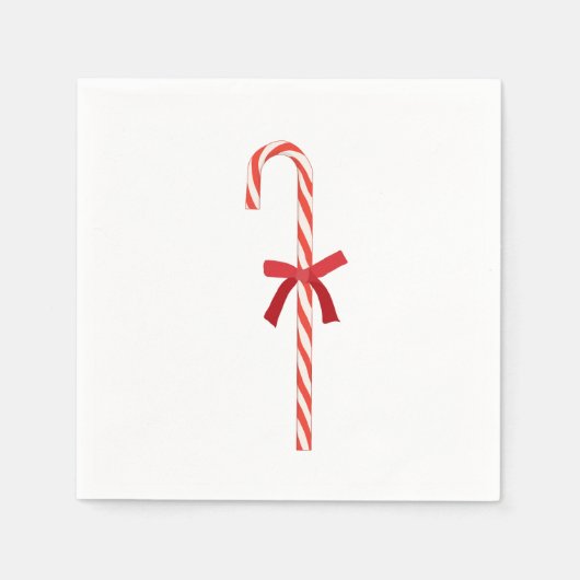 Een snoepriet servet (Voorkant)