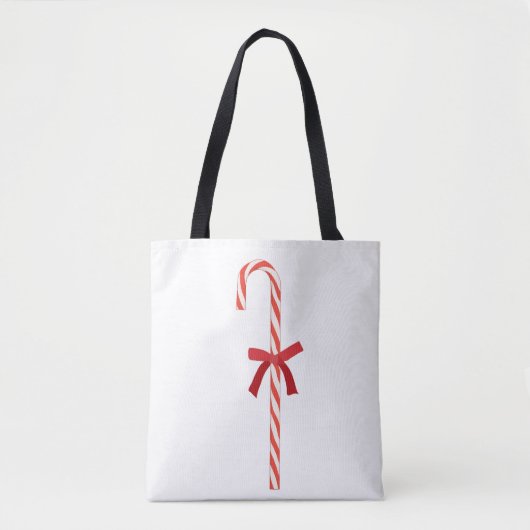 Een snoepriet tote bag (Voorkant)