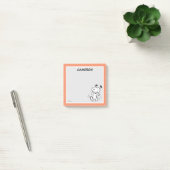 Een Snoopy Happy Dance | Jouw namen toevoegen Post-it® Notes (Kantoor)