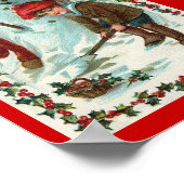 Een Snowman maken Poster (Hoek)