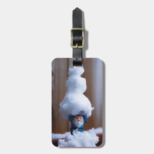 Een Snowman V Bagagelabel (Voorkant verticaal)