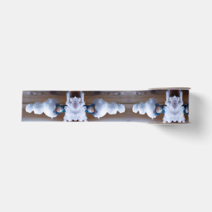 Een Snowman V Grosgrain Lint