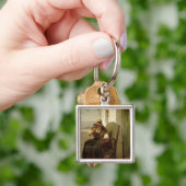 Een snufje van Snuff (olie op canvas) Sleutelhanger (Hand)