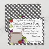 Een soep kaart (Voorkant / Achterkant)